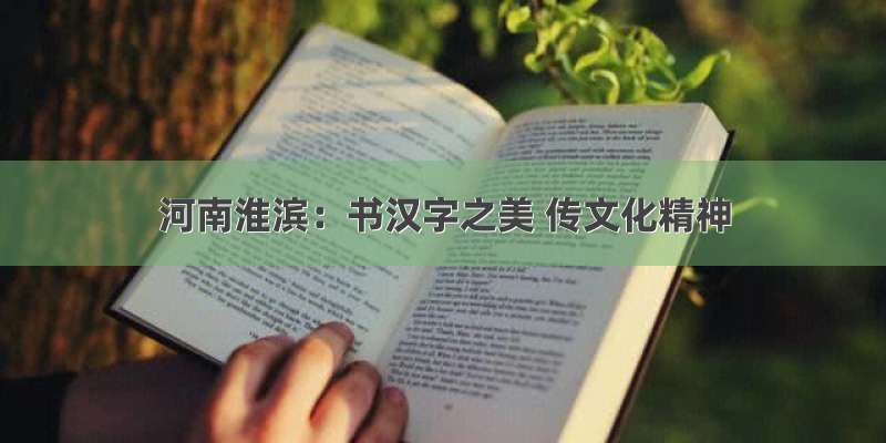 河南淮滨：书汉字之美 传文化精神