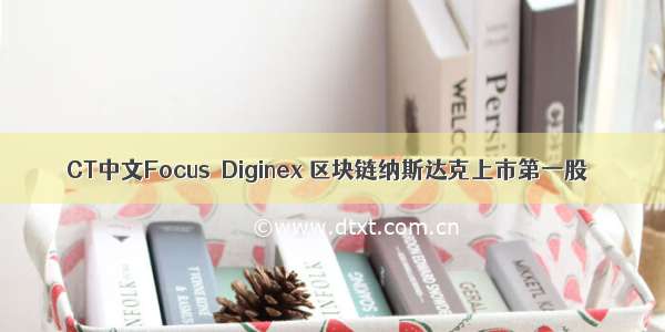 CT中文Focus｜Diginex 区块链纳斯达克上市第一股