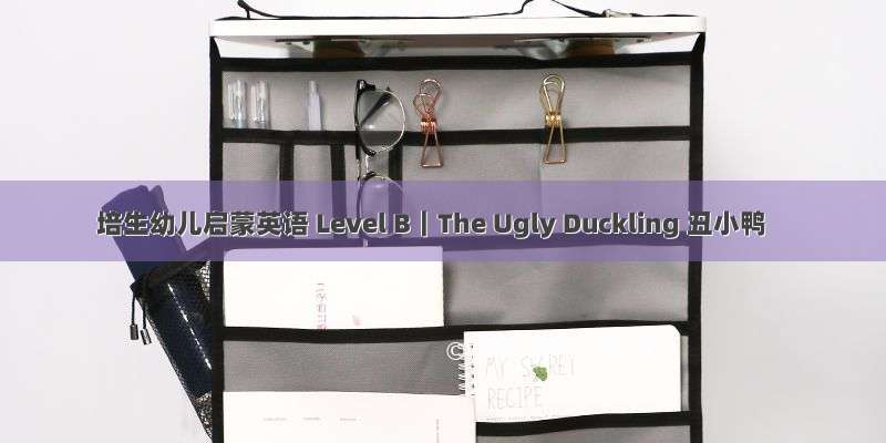 培生幼儿启蒙英语 Level B｜The Ugly Duckling 丑小鸭